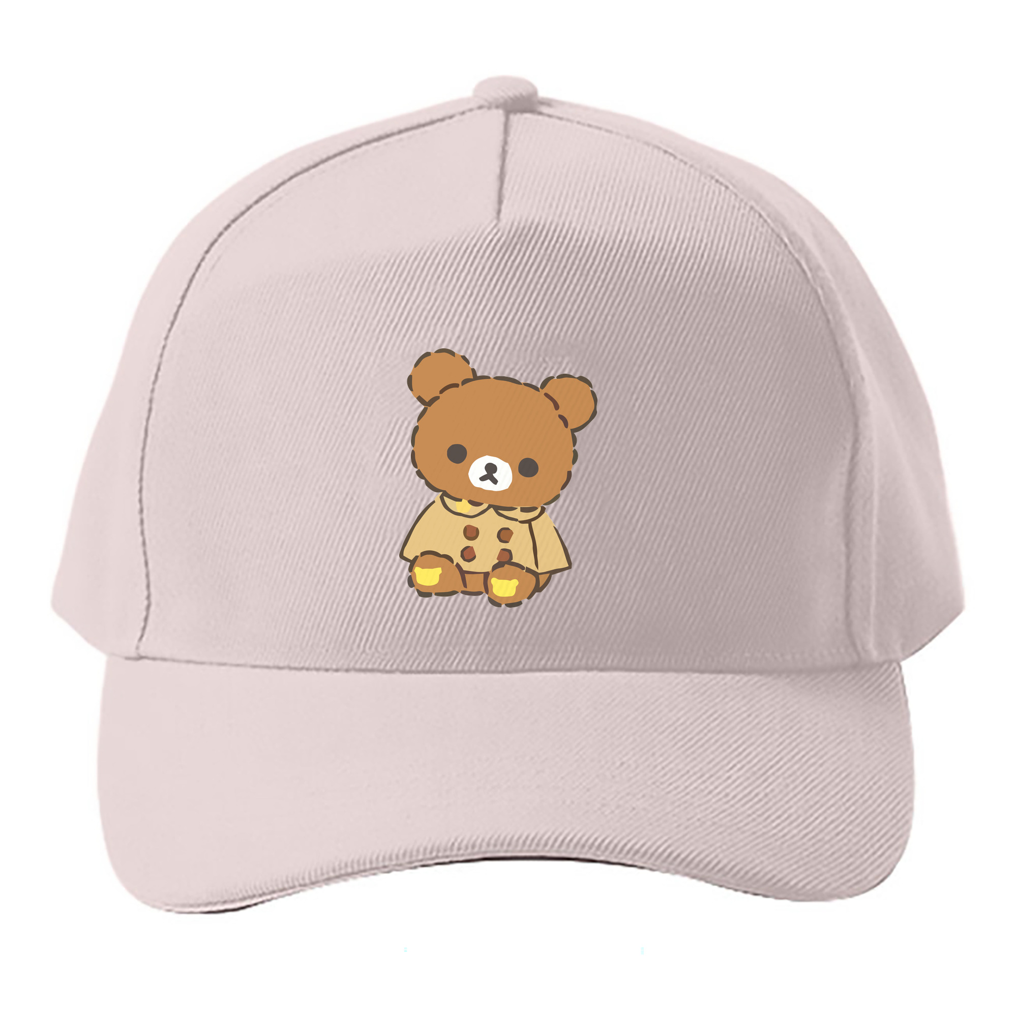 （画像用） リラックマ リラックマ キイロイトリ Rilakkuma Korilakkuma Kiiroitori ベースボールキャップ 綿100％ 男女兼用 帽子 スポーツ
